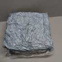 Westinghouse Electric Snuggle Throw Blankets with Foot Pocket, Wearable Heated Blanket with Sleeves, 6 Heating Levels & 2 to 10 Hours Heating Time Settings, 50 * 70"+18", Light Blue