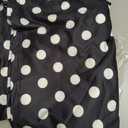 WDIRARA Women's Y2k Polka Dots Tank Top Boat Neck Sleeveless Going Out Fitted Shirts, XS