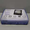 ASIGN 50W RGB LED Flood Lights, Indoor Outdoor Decoration Light Waterproof Color Changing LED Security Light with Remote Control, Dimmable Wall Washer Lights with US 3-Plug