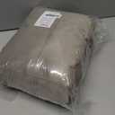 StangH Camel Beige Polyester Curtains for Window - Elegant Decor Room Darkening Thermal Insulated Curtains 108 inches for Living Room, Privacy Assured Door Drapes for Office/Patio, W52 x L108,2 Panels