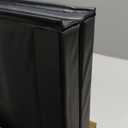 Wall Corner Guards & Edge Protector, Heavy Duty Wall Corner Protective Safety Padding, All-Weather 2 Sides Corner Pad for Gyms, Basketball Court, Playrooms, Garages,etc. (Black, 6FT Tall 6in Sides)