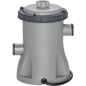 Bestway 330 GPH Filter Pump for Above Ground Swimming Pool with Type I Cartridge