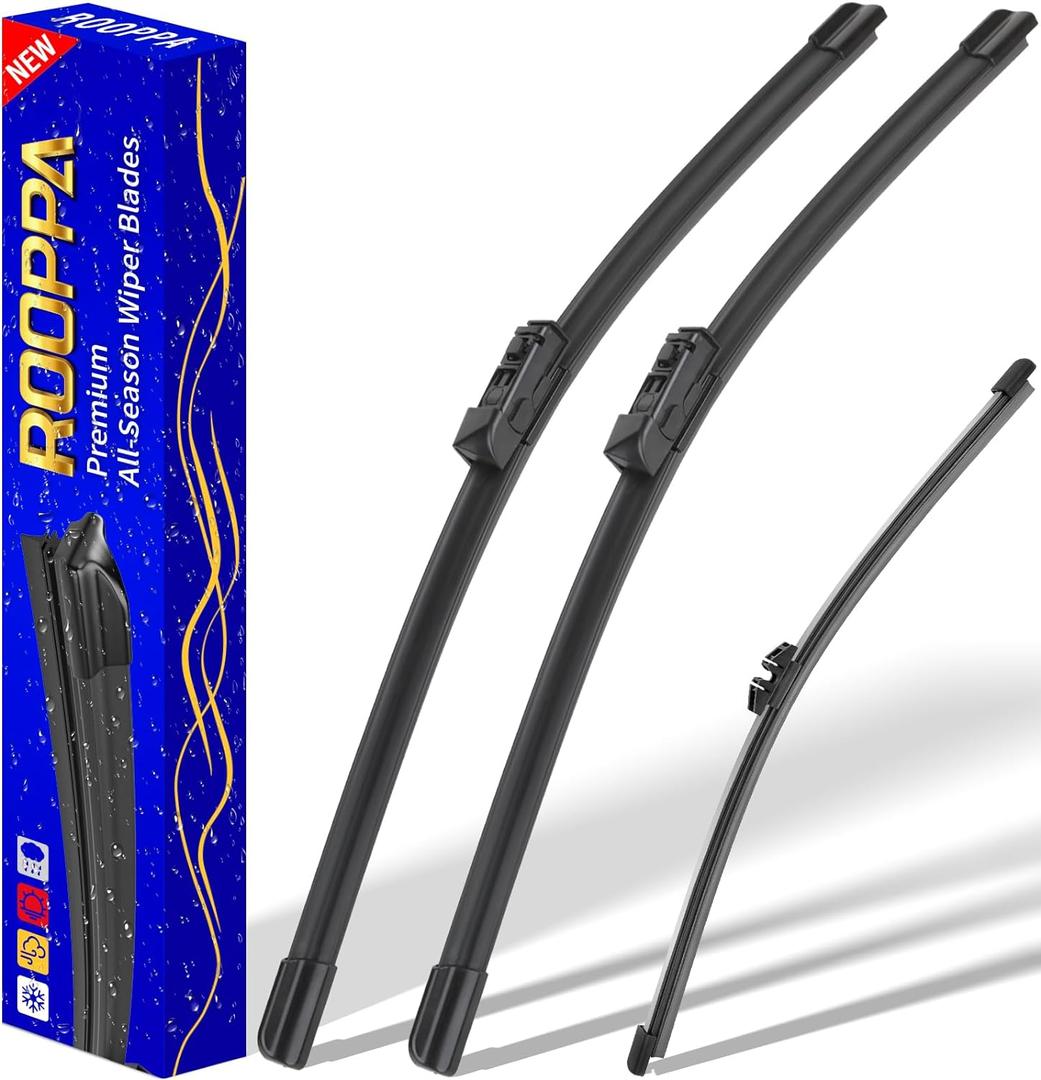3 wipers Replacement for 2018-2022 BMW X3/2019-2022 BMW X4, Windshield Wiper Blades Original Equipment Replacement - 26"/20"/12" (Set of 3)
