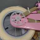 JOYSTAR Fantasy 12 inch Kids Bike with Training Wheels Pink | Toddler Bike for 3-4 Years, Girls Bike with Basket, Kids' Bicycle, Dual Brake Great Gift