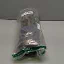 Boho Floral Door Mat, Boho Floral Doormat, Black Flower Welcome Front Door Mat Outside Indoor Outdoor Entrance, Botanical Artificial Coir Doormats Rugs for Patio Entry Home Decor, 30x17in