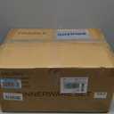 Dinnerware Sets, Stoneware Plates and Bowls Sets, Farmhouse 12 Piece Dish Set for 4, Ceramic Plates Set for Kitchen, Scratch Resistant, Dishwasher & Microwave Safe, Matte Black