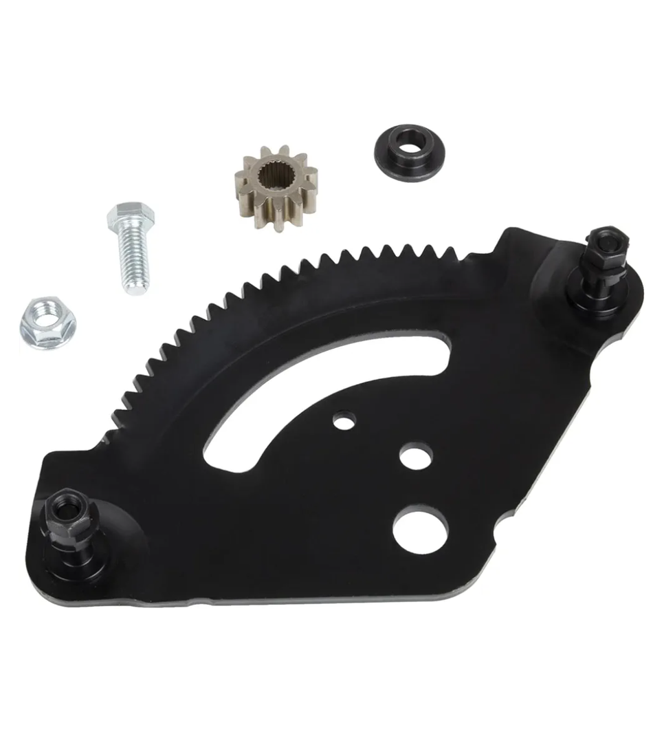 RANSOTO 717-1550 Steering Gear Plate with Pinion Gear Compatible with Mtd Cub Cadet LT1018 LT1022 LT1040 LT1042 LT1046 LT1050 LTX1040 LTX1042 LTX1046 Troy Bilt Replaces 717-1550F 717-1550 7171554