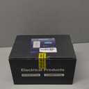 ELEGRP GFCI Outlet 15 Amp, Self-Test GFI Electrical Outlet with Thinner Design, TR Tamper Resistant GFCI Receptacle, Ground Fault Circuit Interrupters with Wall Plate, UL Listed, Matte White, 10 Pack