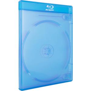 AcePlus Double 2-Disc Blu-Ray Cases with 12mm Standard Thickness, Screen Printed Logo and Clear Wrap Around Sleeve (10-Pack)