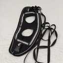 rabbitgoo Cat Harness and Leash Set for Walking Escape Proof, Adjustable Soft Kittens Vest with Reflective Strip for Cats, Comfortable Outdoor Vest, Black, L