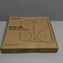 RENPHO Scale for Body Weight 500 lbs, Extra-High Capacity Smart Bathroom Scale with Ultra Wide Platform 12 x 12 inches, Body Fat Scale with Large LED Display, Health Monitor Sync App, Elis 1 L