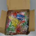 48PCS LED Light Up Fidget Spinner Bracelets Glow Party Favors Bulk for Kids 4-8 8-12 Easter Egg Fillers Goodie Treat Bag Stuffers Treasure Box Toys Carnival Prizes Birthday Return Gifts for Boys Girls