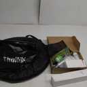 Portable Camping Shower, Pop Up Shower Privacy Tent Kit with LED Lights, 4500mAh Rechargeable Shower Pump, Filtered Shower Head & 7.4 Gallons Foldable Bucket, Outdoor Shower for Hiking Beach, Travel