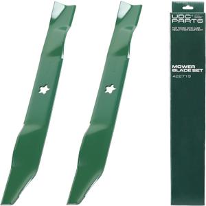 UDC Parts 532134149 Mulching Blades Replacement for Craftsman 42 Inch 422719 134149 Husqvarna YTH18542 YTA18542 YTH1842 138971 532138971 138498 Poulan PO17542LT YTH1542XP LT1000 LT2000 / 2 Pack