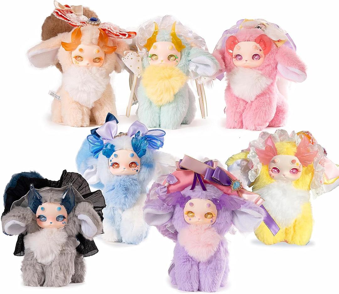 Tutulong Plush Blind Box Plush Figure Toys 1PC (1 of 7 Possible Styles) Collectible Birthday Gifts 7 in