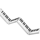 Carry-On 88-Key Folding Piano and MIDI Controller