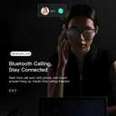 AI Smart Glasses with Camera,4K with Audio Bluetooth Camera Glasses for Men Women 8MP 32G HD Hidden Video Recording Support Live Feed,Ai Voice Control,150+ Language Translate, Chart GPT, WiFi