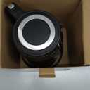 Elite Gourmet EKT8717 1.7L Dual Wall Cool Touch Electric Tea Kettle, Borosilicate Glass, 304 Stainless Steel Interior, Programmed Digital Touchscreen, Keep Warm, Auto Off & Audible Indicator, Black (1.9 Quarts)