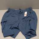 Pudolla Men's Hiking Cargo Shorts Quick Dry Outdoor Travel Shorts for Men with Multi Pocket for Fishing Camping Casual (X-Large, Dark Blue)