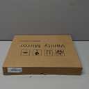 ROLOVE Gold Vanity Mirror with Lights 15" x 12", Lighted Makeup Mirror with 10X Magnification, 3 Color Lighting & Dimmable Brightness, Make Up Mirror with Lighting for Bedroom Tabletop