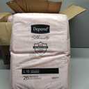 Depend Fresh Protection Adult Diapers, Incontinence Underwear for Men, Disposable, Maximum, Extra-Large, Grey, 26 Count, 2 Pack