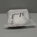 ZLINA Set of 2 Cream White Faux Fur Decorative Throw Pillow Covers Fluffy Striped Pillowcase Cushion Covers 18 x 18 Inch Decor Sofa Couch Bedroom