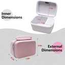 LTGEM Case Compatible with Yoto Player 3rd Gen Kids Speaker and Yoto Card, Pink(Case Only)