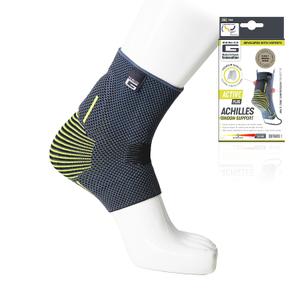 Neo-G Achilles Tendon Support With Silicone Tendon Cushion - Achilles Tendonitis Brace Ankle Support For Men And Women Targeted Ankle Compression Sleeve - Breathable - Active Plus (Medium)