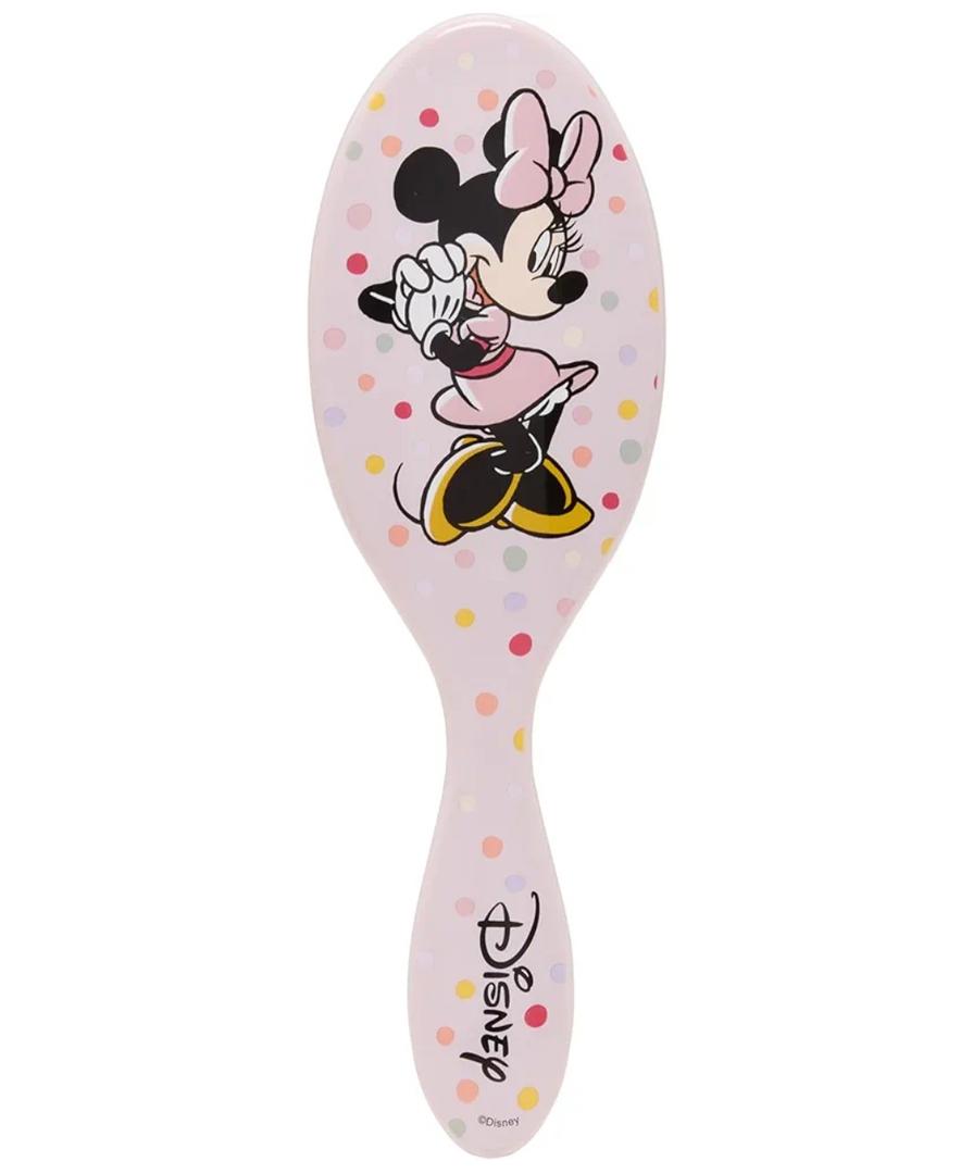 Wet Brush Original Detangling Hair Brush, Hello Disney Minnie Mouse - Ultra-Soft IntelliFlex Bristles - Detangler Brush Glide Through Tangles With Ease For All - For Women, Men, Wet & Dry Hair, Minnie