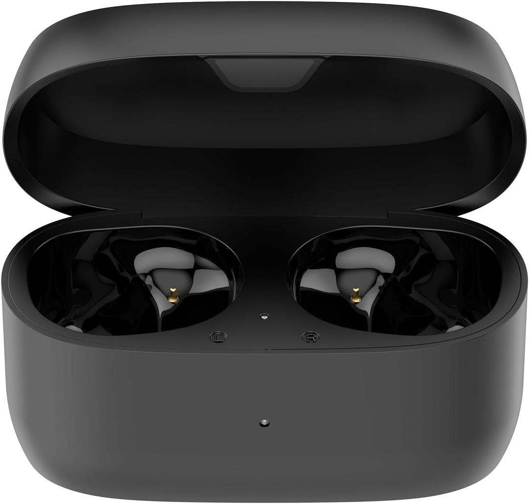 Charging Case for Jabra Elite 3/Elite 4 - Replacement Charger Case Cradle Dock for Jabra Elite 3/4 Earbuds (Black)