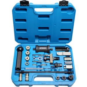 Fuel Injector Removal Puller Kit Injector Seal Install Tool Compatible with Volkswagen TDi 4 Cyl 8V 16V Diesel Replacement for Audi VW 1.2 1.4 1.6 1.8 2.0 2.7 3.0 3.2 3.6 V6 4.2 V8 FSI Petrol