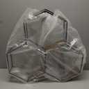 Admired By Nature 3 Tier Floating Shelves Wall Mount Shelf, Farmhouse Shelf for Wall Decor, Display Shelf, Hexagon, Honeycomb Rustic Wood Wall Mounted Organizer for Home Decor, 1 Unit