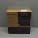 Reli. Small Can with Lid, 1.3 Gallon (5 Liter) | Stainless Steel (Matte Black) | Small Bathroom Can | Step Pedal Garbage Bin with Removable,  Kitchen | Rectangular Metal Bin