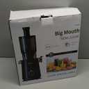 Black Juicer Machines with Wide Mouth, High Juice Yield