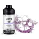 RESIONE Water-Washable 3D Printer Resin, Crystal Purple,  Low Odor, Fast Curing, High Precision Photopolymer Resin for LCD DLP MSLA, Easy to Clean with Water, Beginner Friendly, 1KG