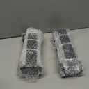 Goovilla Shelf Bracket, Heavy Duty Floating Shelf Brackets 8 inch Long, 12 Pack Brackets for Shelves, Black Coated Metal Wall Shelf Support Brackets with 1/5 Inch Thick and 160 lb. Load Capacity