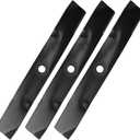 Aeagle M143520 UC22010 Mower Blades for John Deere Z375R Z535M ZTRAK Z325E Z330M EZtrak Z425 Z435 X380 X435 X570 X710 X730 GX255 GX325 GX345 54'' Deck Zero Turn Mower Tractor, Medium Lift, Black
