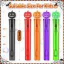 SpringFlower Halloween Party Favor for Kids, Halloween Mini Bubble Wands for Party Favor Supply Goodie Bags Prefilled, Classroom Rewards, Halloween-Themed Toys Gifts for Kids, 10 Clors, 500 Pcs