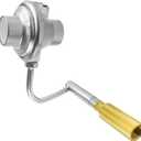 C001 Grill Propane Adapter Regulator for Coleman Gas Grill, Regulator Replacement Parts for Coleman Roadtrip Le Lx LXX LXE Grills, Compatible for Coleman Grill 9942A5251, 5010000743, 9949 Series