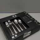 Oneida F118065Al20 Satin Moda 65 Piece Flatware Set