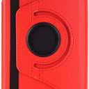 Tablet Cover for Amazon Kindle Fire HD7 7th 9th Generation SR043KL M8S26G(2017 2019 Release),Ultra Slim Folio Stand Leather Case for Amazon Kindle Fire 7 Gen 7th 9th 7" (Ro-Red)