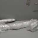 Kinlop 63 Inch x 20 Feet Double Primed Cotton Canvas Large White Canvas Roll for Oil and Acrylic Painting