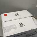 22" Farmhouse Ceiling Fan with Light, Rustic Caged Bladeless Low Profile Ceiling Fans with Lights and Remote, Modern Flush Mount Ceiling Fans with Lights for Bedroom, Living Room - ETL (Gold)