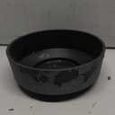 The HC Companies 8 Inch Round Plastic Succulent Capri Bowl 8"x8"x3" in Faux Concrete Color