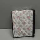 Laura Ashley – Twin Size Sheet Set, Crisp & Lightweight Cotton Percale Bedding with Fitted Sheet and Pillowcase, Floral Room Decor, Deep Pocket, College Dorm Room Essentials (Leanna Rose Pink)