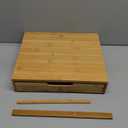 BAMBOO LAND- Extra Large Bamboo K Cup Holder for Counter, 2-Tier K-Cup Organizer Drawer