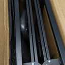 Collapsible Wagon Cart with Wheels, 150L Lightweight Foldable Utility Cart, Portable Rolling Wagon for Garden, Shopping, Sports, Camping, Transport, Black