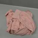 OUGES Women's Fall Long Sleeve V Neck Wrap Casual Work Business Outfits Winter Dress 2024(Pink - XL)