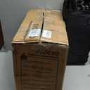 Wagon Carts Foldable 420LBS Weight Capacity Collapsible Wagon with Big All-Terrain Wheels, Heavy Duty Beach Wagons Cart with Cup Holders for Camping, Garden, Sports, Grocery pcs (Carbon Black)