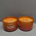 Friday Collective Sunset Disco Candle, Citrus Scented, Made with Essential Oils, 3 Wicks, 13.5 oz (Pack of 2)